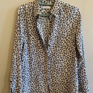 Silky Equipment leopard button up